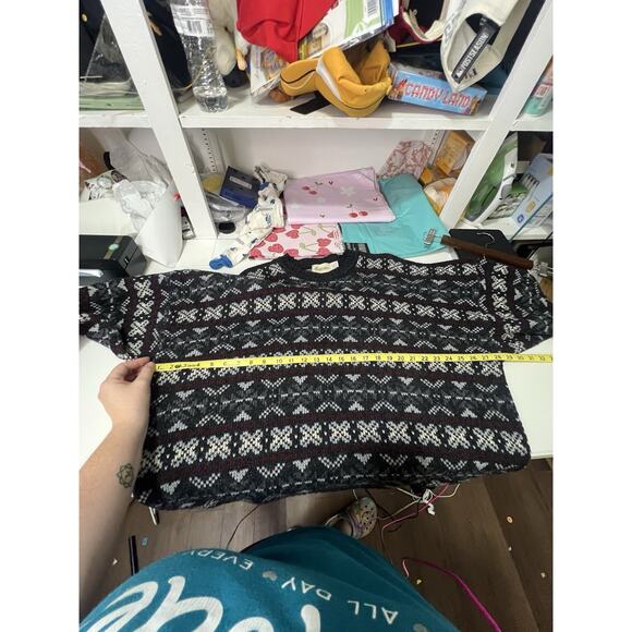 Vintage Resolute Bay Men’s Nordic Acrylic Blend Pullover Sweater in Size XXL - Picture 7 of 7